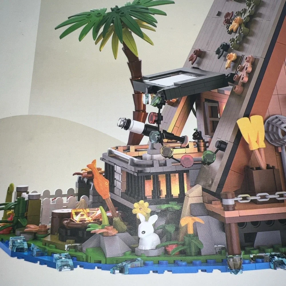 NEW A-Frame Forest Cabin 6028 - High Quality Building Bricks Complete‎ Set